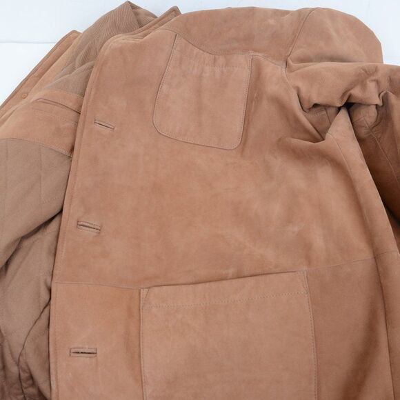 Roundtree & Yorke Outfitters Premium Leather & Wool Lined Jacket Size L - Picture 6 of 12